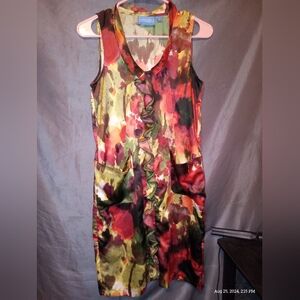 Simply Vera Floral sleeveless lightweight dress